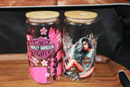Pack Duo Verres Harley-Davidson – Design Rose + Illustration Femme | 2x 16oz avec couvercle & paille - Beauty Nini