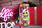 Verre illustré tendance 16oz – "Grinchy Girl" Rose Fluo | Réutilisable - Beauty Nini